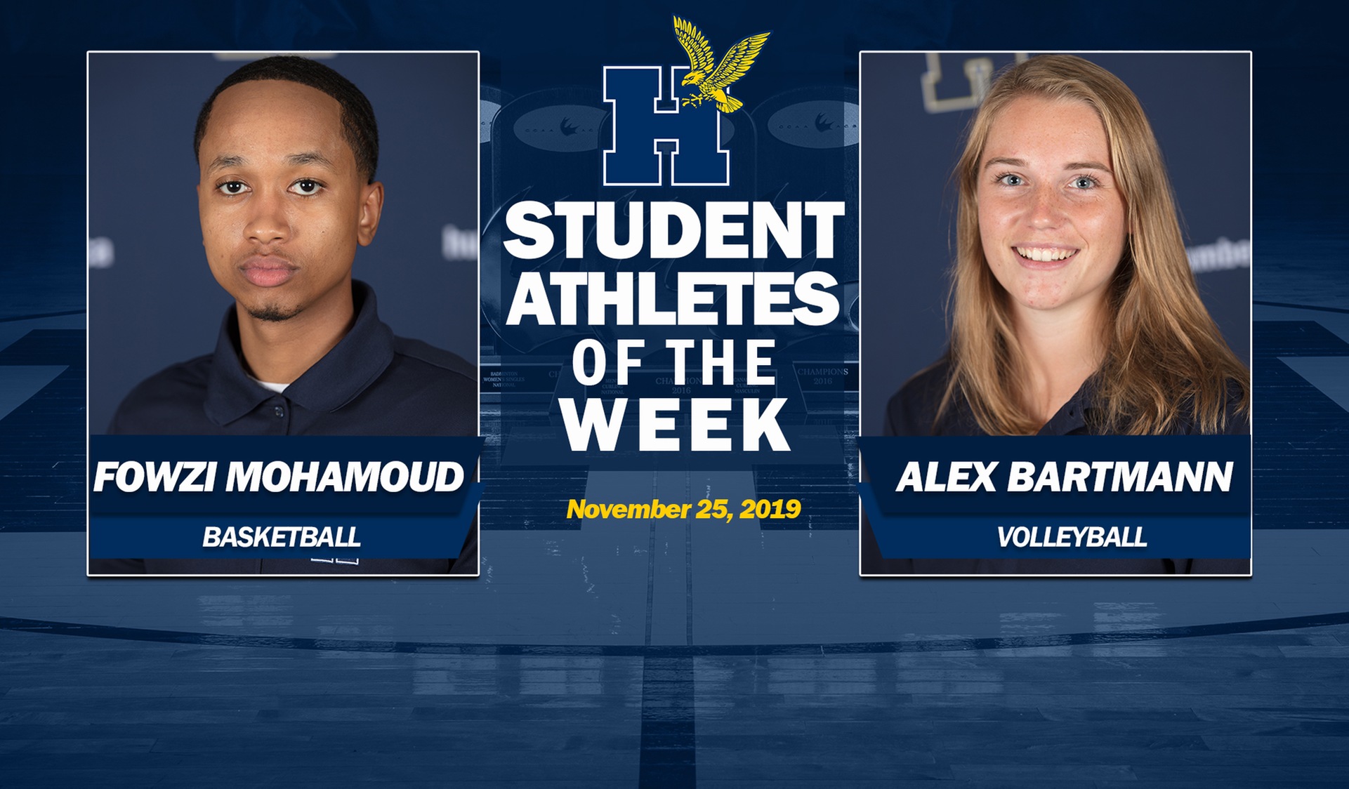 Mohamoud, Bartmann Earn Humber Student-Athlete of the Week Honours