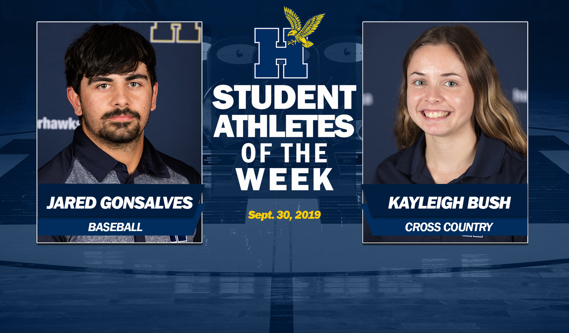 Bush, Gonsalves Earn Humber Student-Athletes of the Week Honours