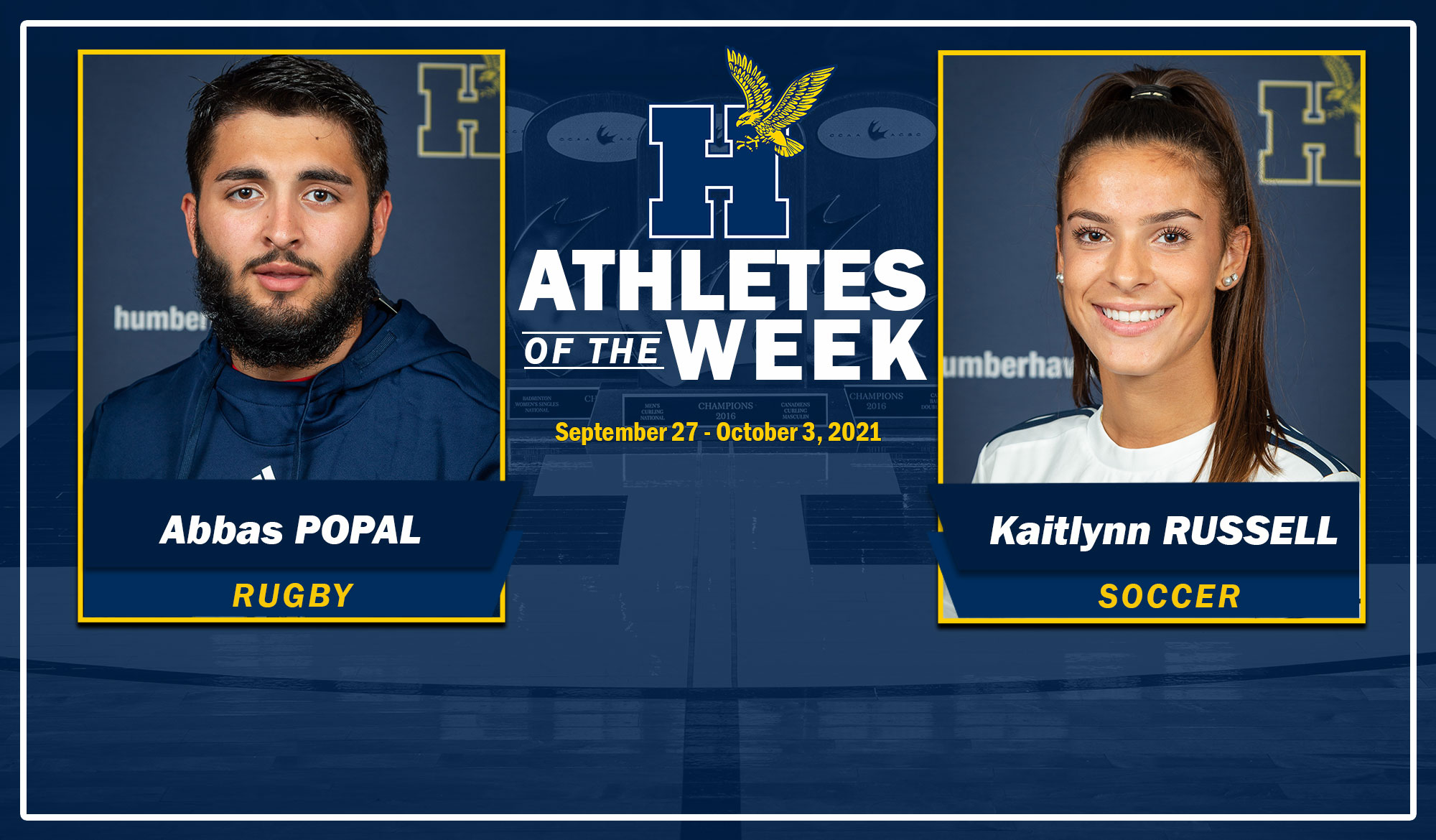 Athletes of the Week
