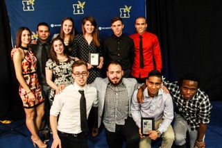Lauren Ashmore banquet team photo