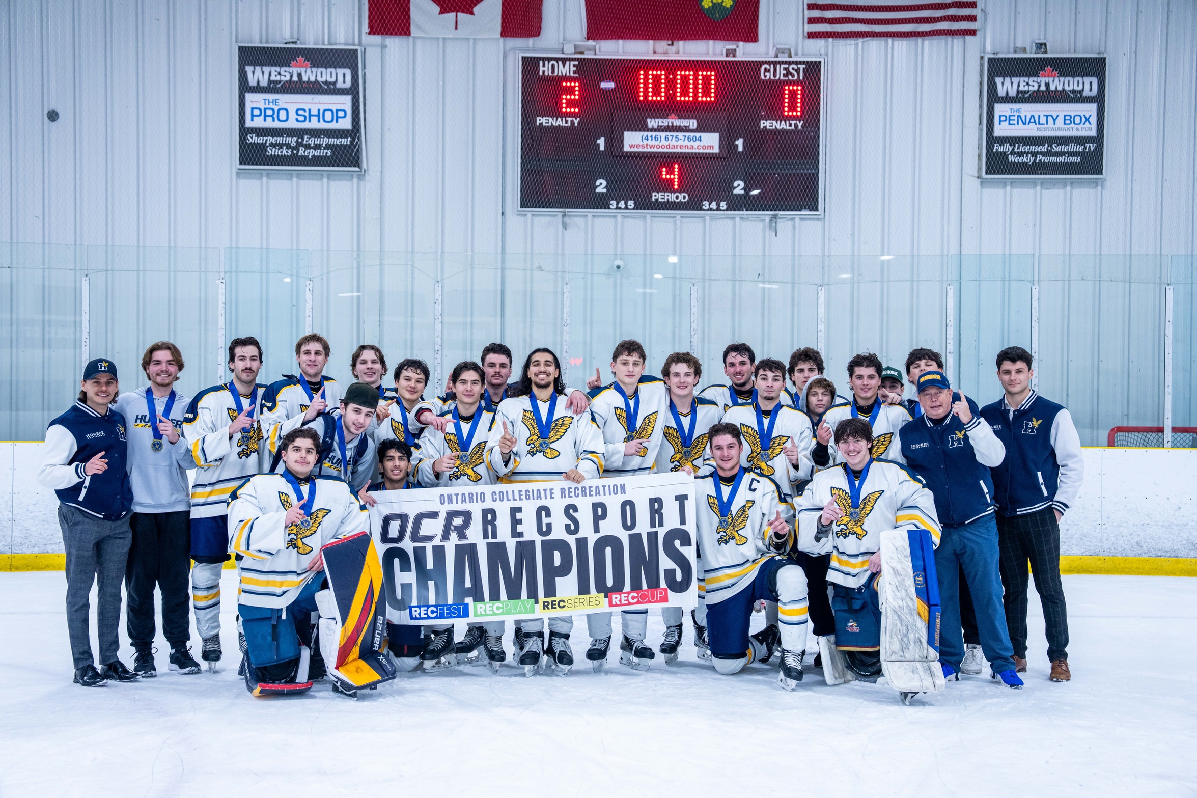 The Humber Win Streak Continues on Home Ice