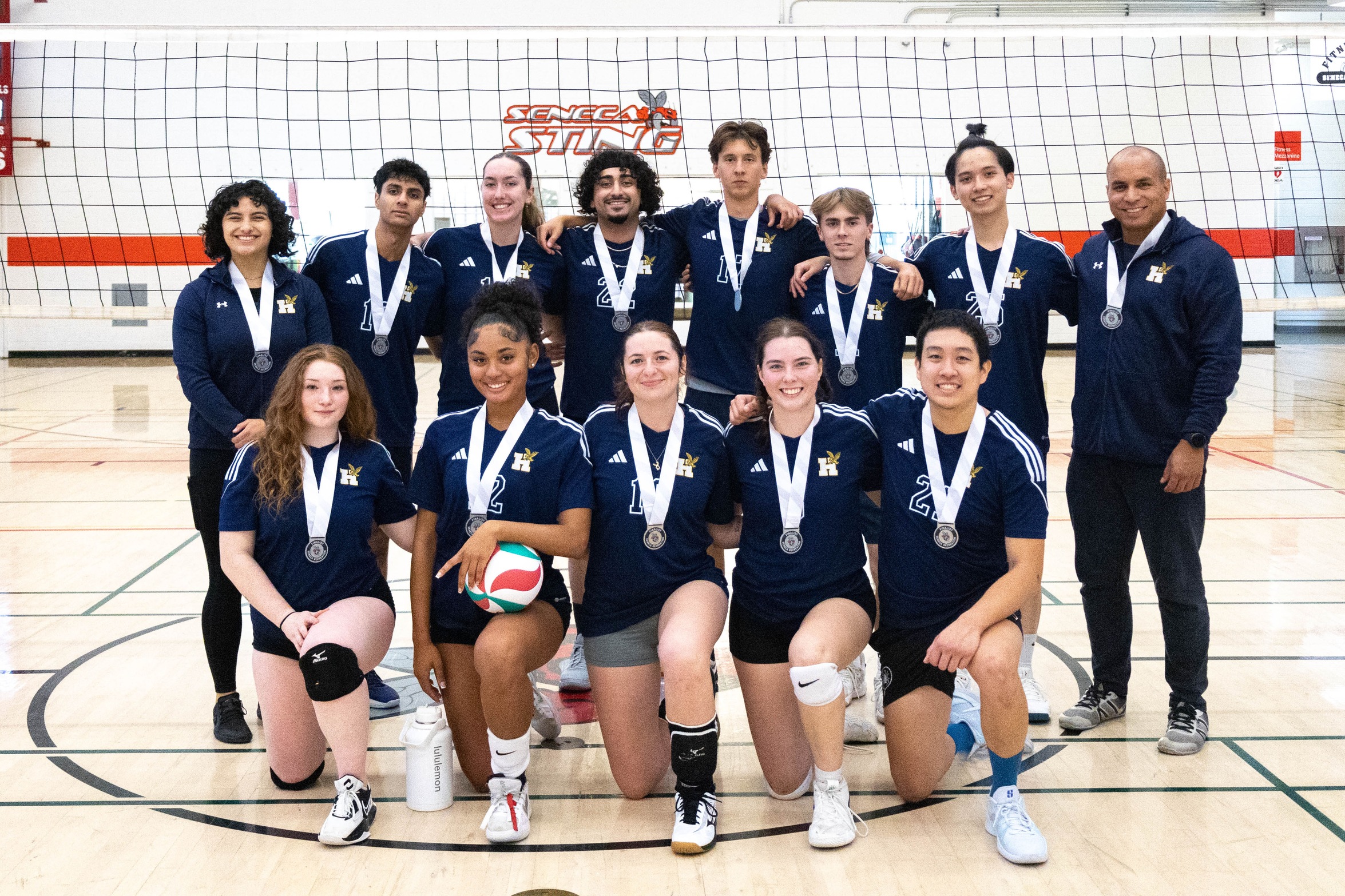 Mixed Volleyball Opens Season with Finas Appearance at Seneca York
