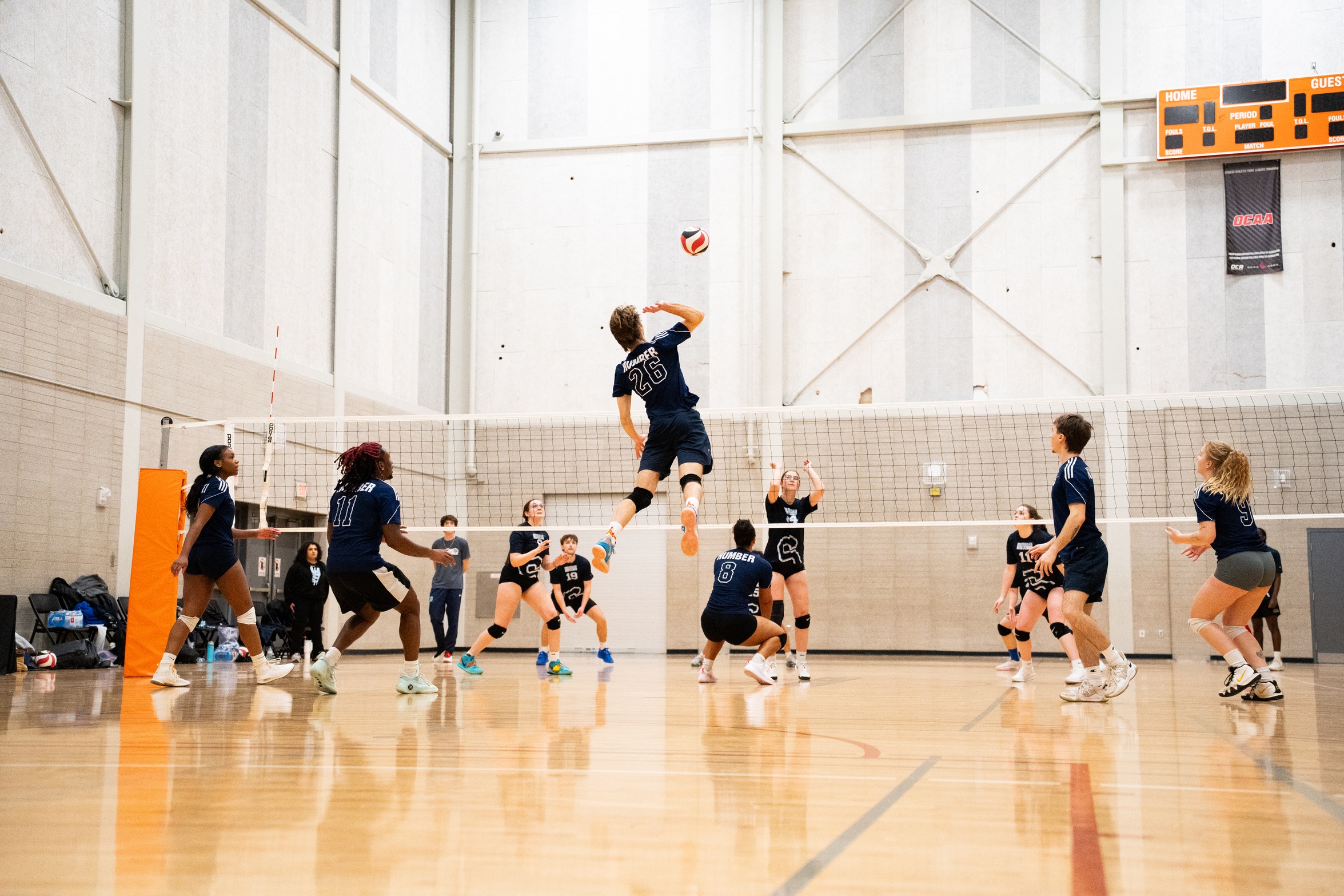 Hawks Volleyball Plays Semi-Final at Mohawk Tournament