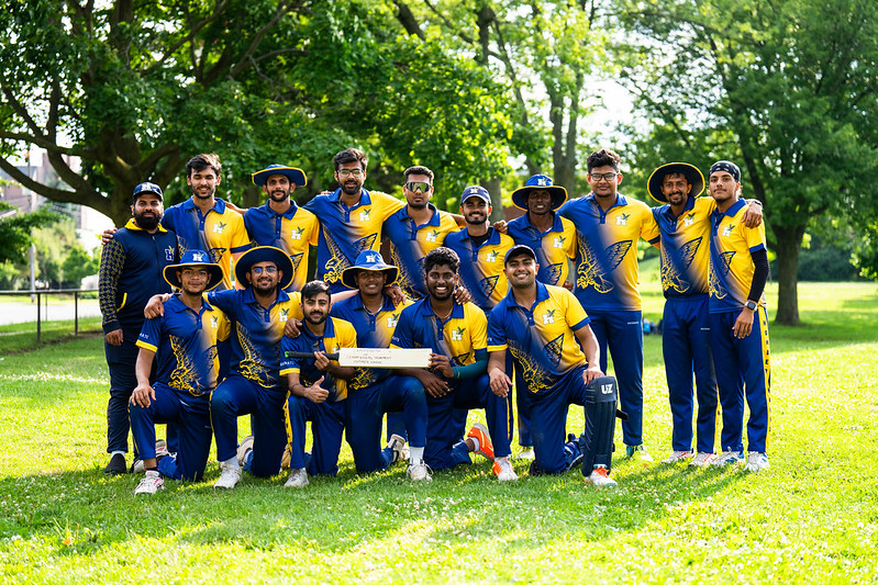 Men's Cricket Winners photo at Centennial