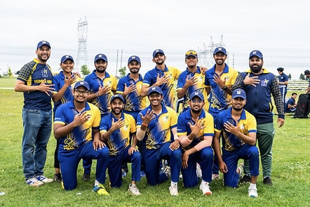 Men's Cricket Winners photo at Humber 2