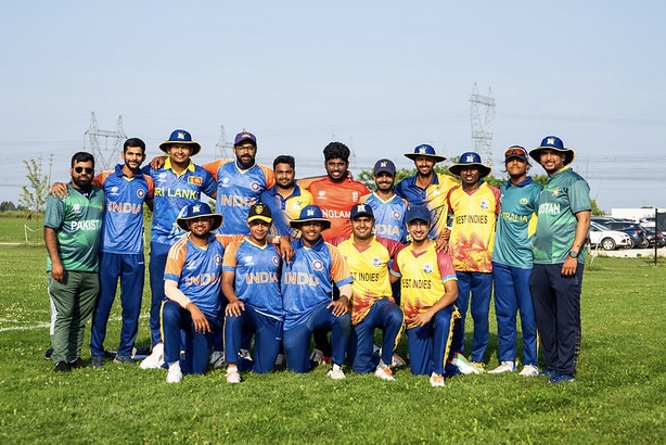 Men's Cricket Winners photo at Sheridan