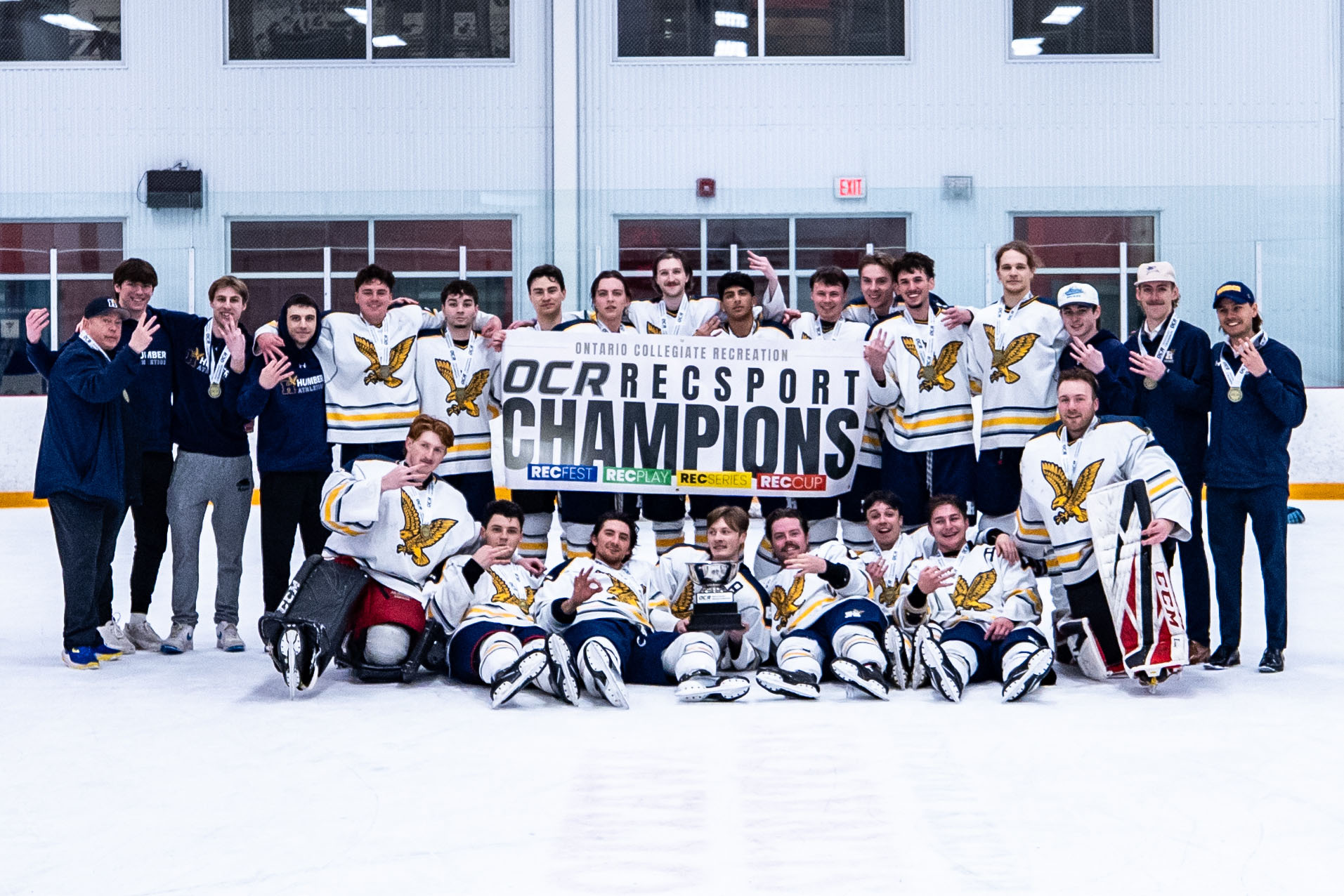 Hawks 3-Peat as OCR RECCup Champions at La Cite