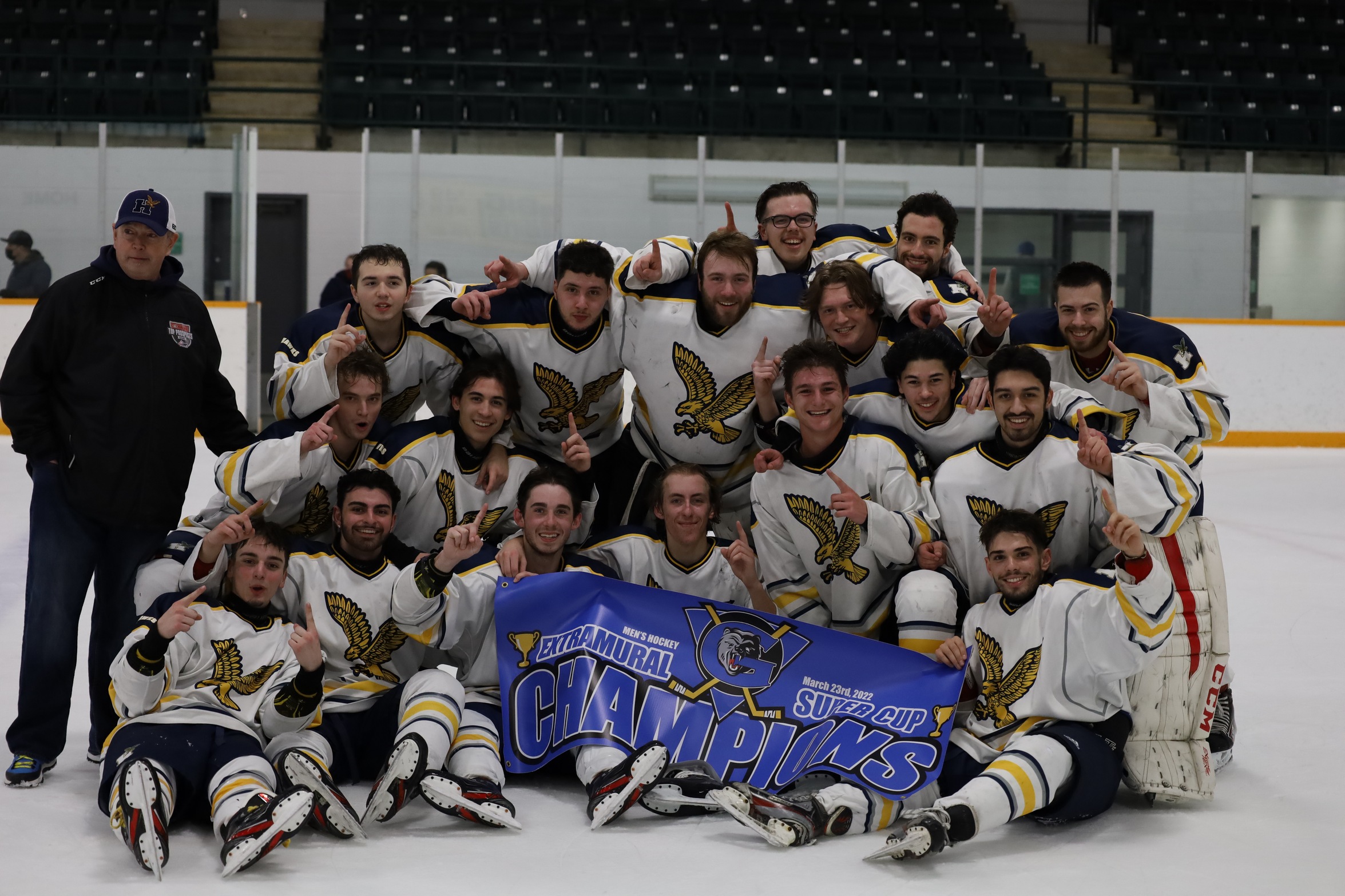 Men's Hockey 2022 Georgian Super Cup champs photo
