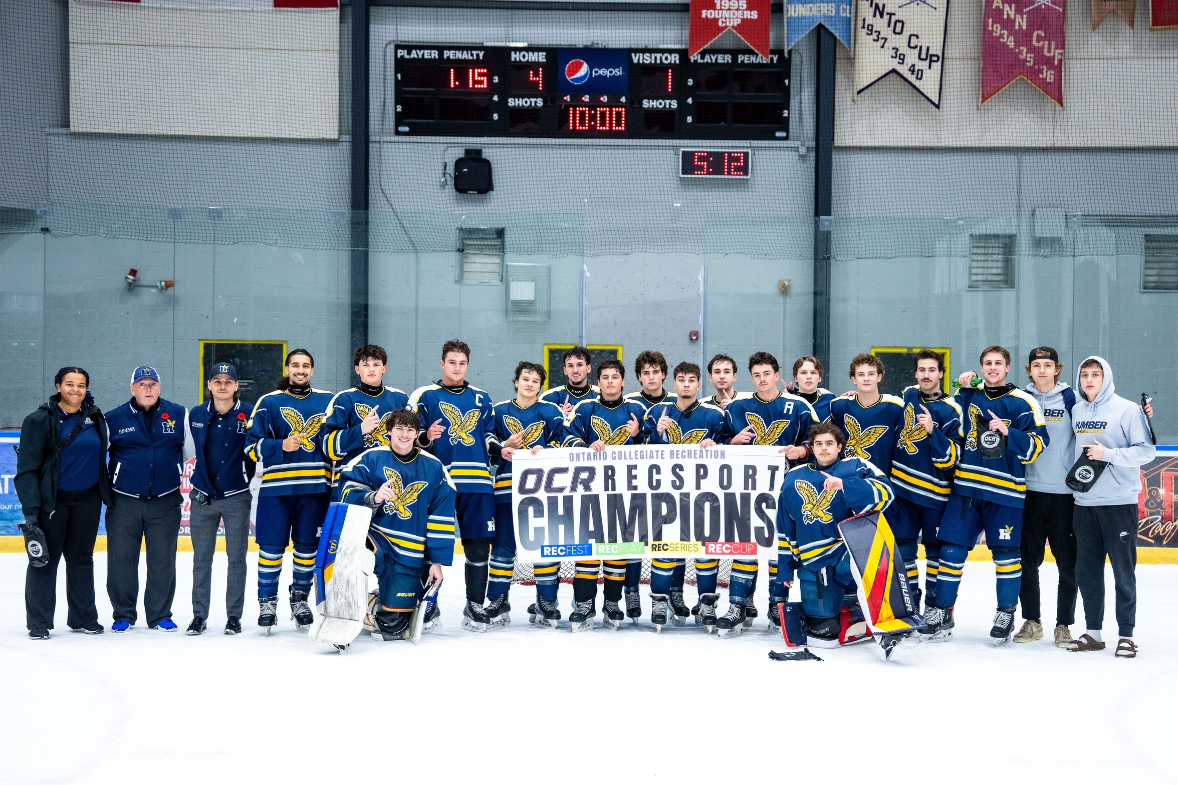 Hawks Claim First Championship of the Season at Georgian/Lakehead