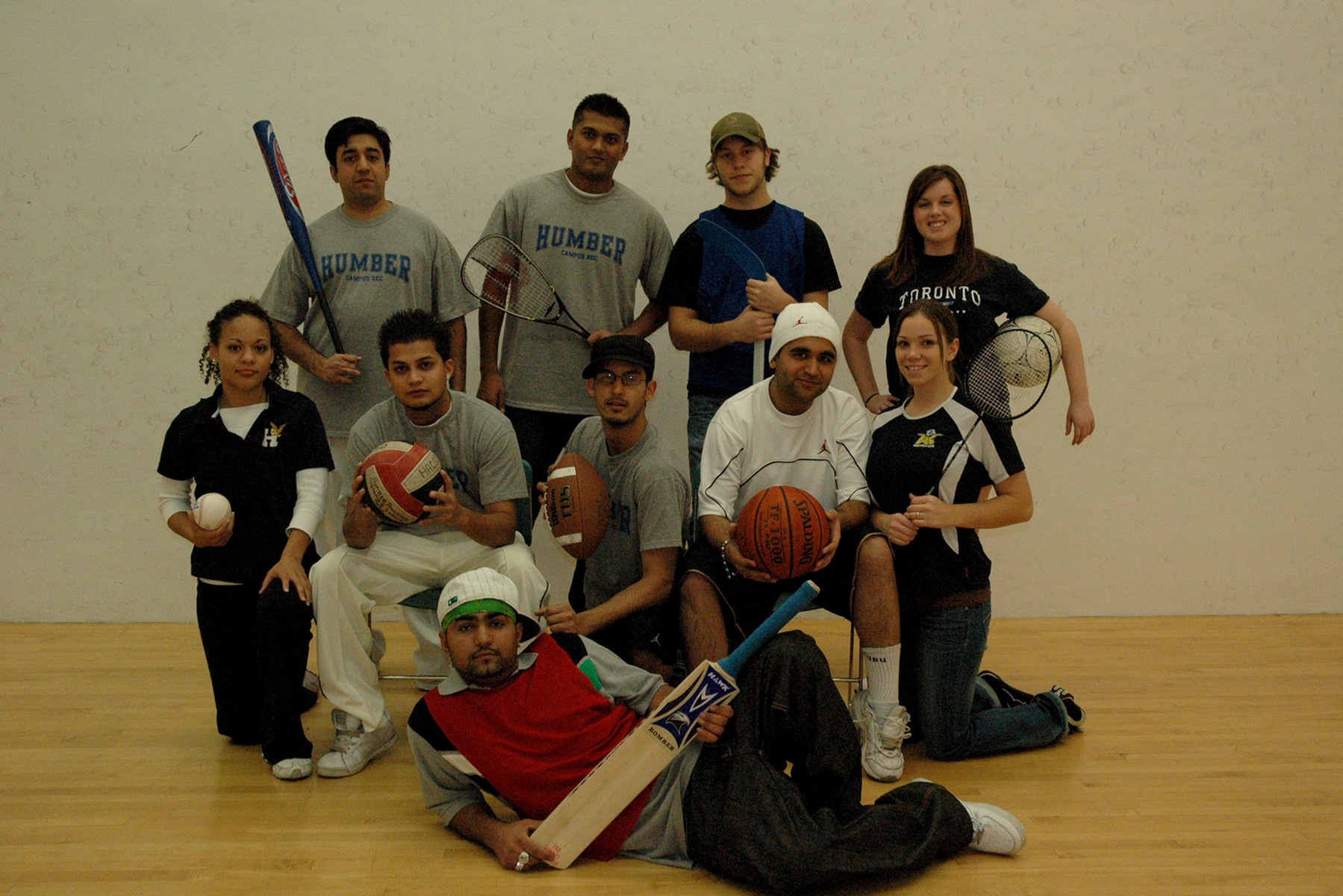 Gaurav Manocha Badminton Team Photo