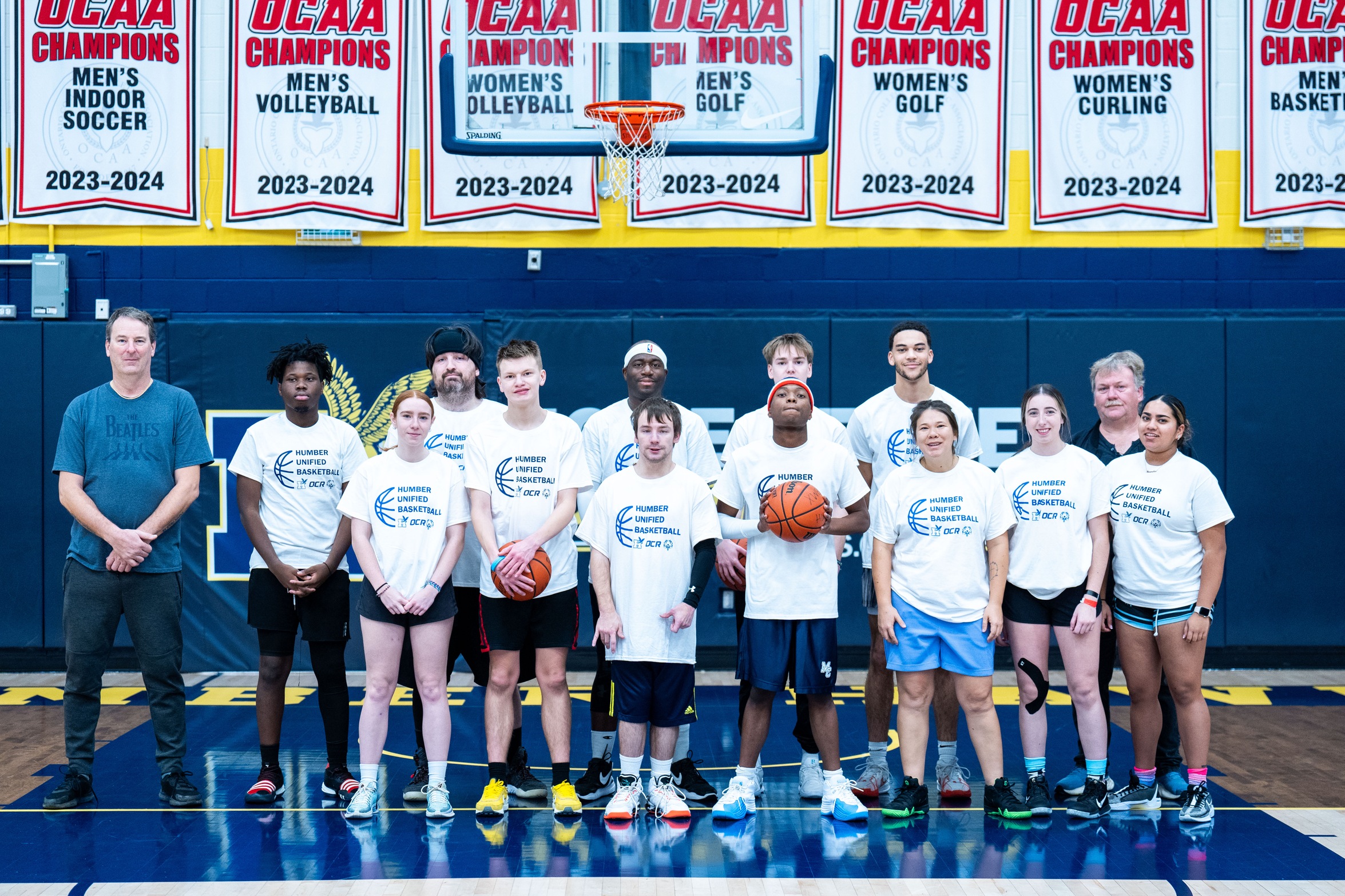 Humber White Finishes 3rd in Unified Basketball on Home Court