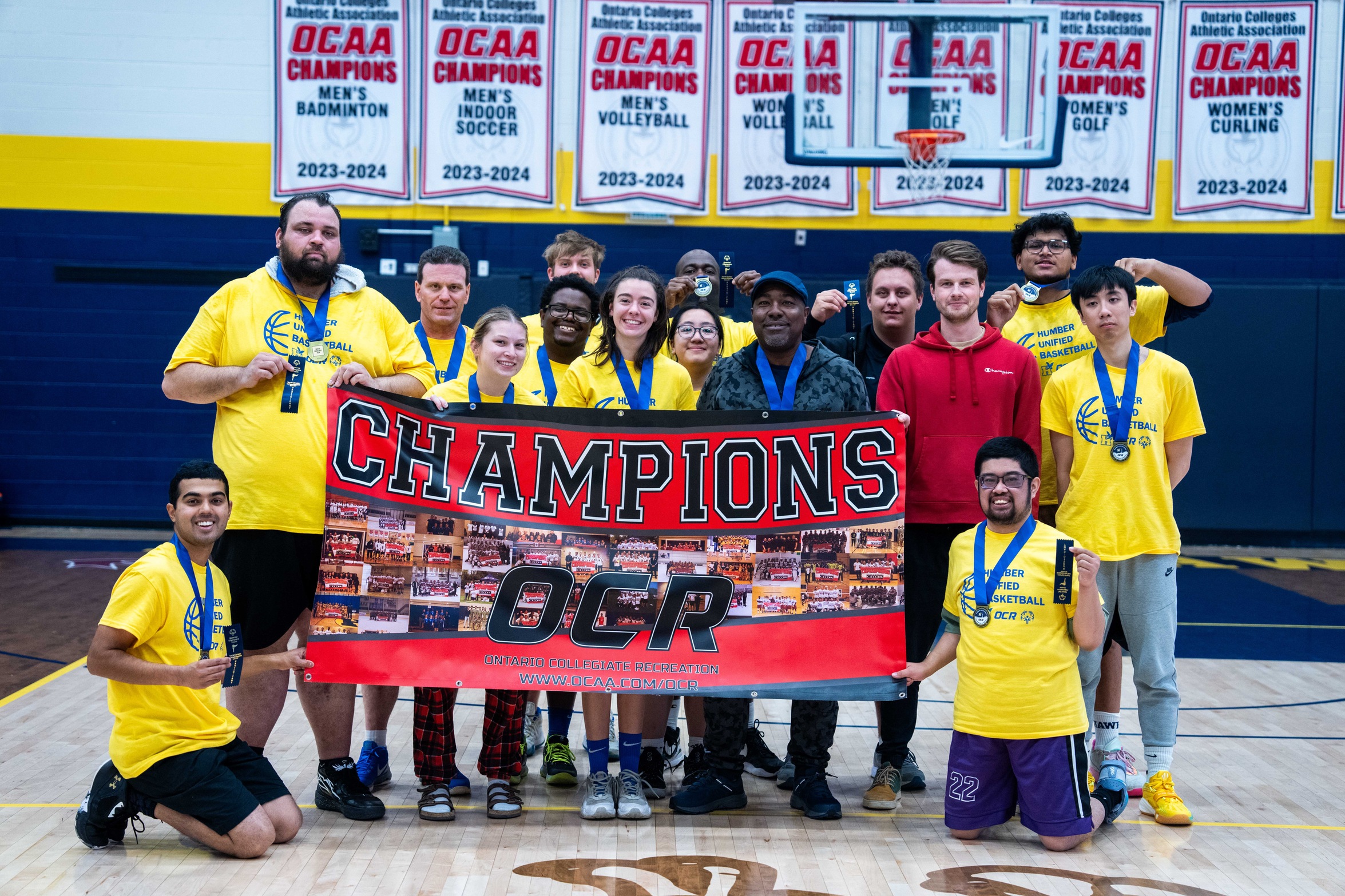 Humber is Golden at 2nd Annual Unified Basketball Tournament