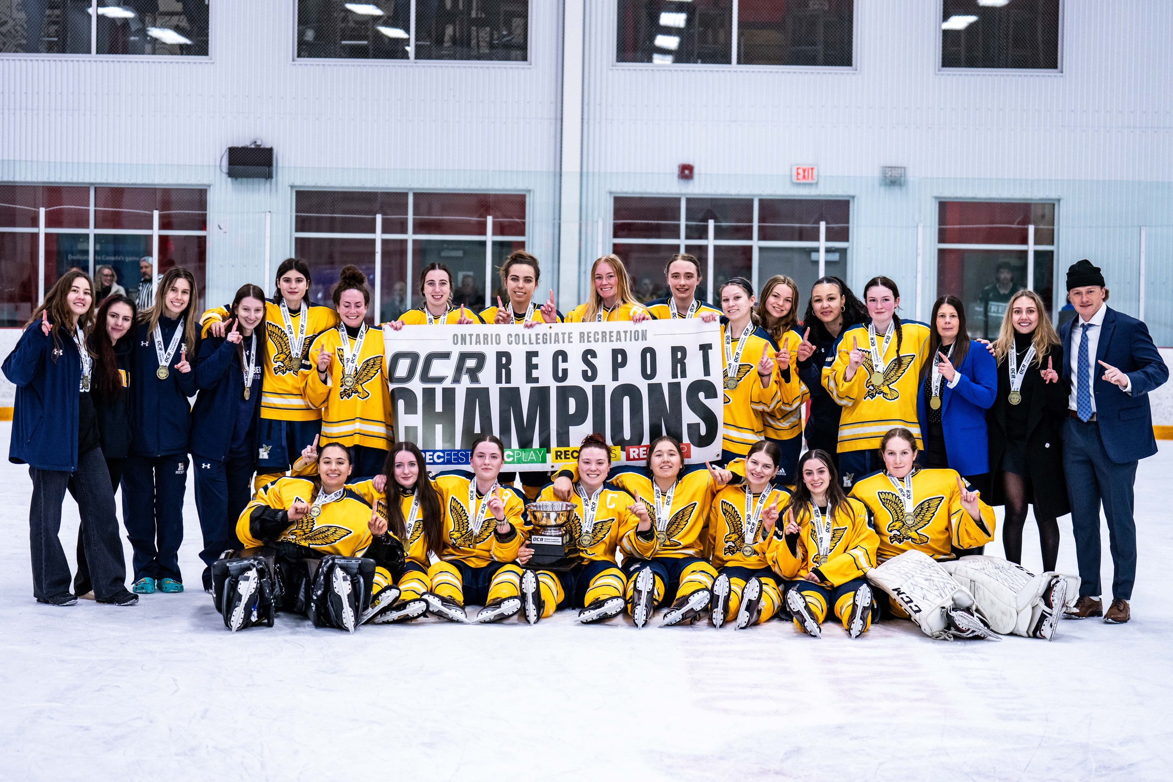 Hawks Win Back-To-Back OCR RECCup Championship at La Cite