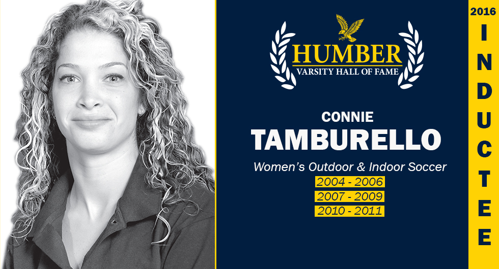 2016 HUMBER VARSITY HALL OF FAME INDUCTEE - CONNIE TAMBURELLO