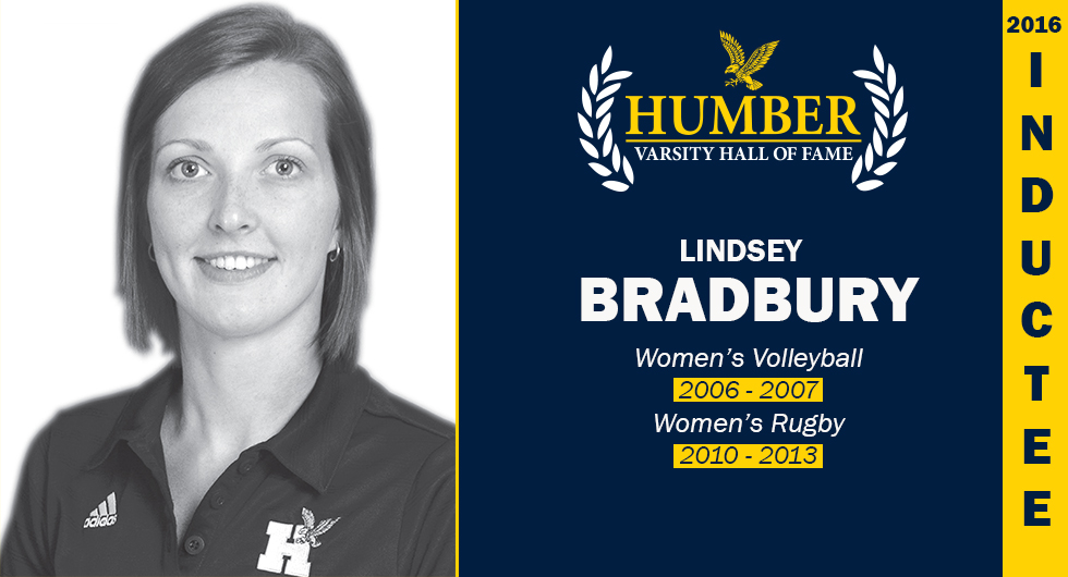 2016 HUMBER VARSITY HALL OF FAME INDUCTEE - LINDSEY BRADBURY