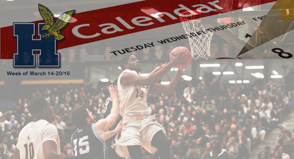 HUMBER HAWKS VARSITY &ndash; UPCOMING WEEK AT A GLANCE