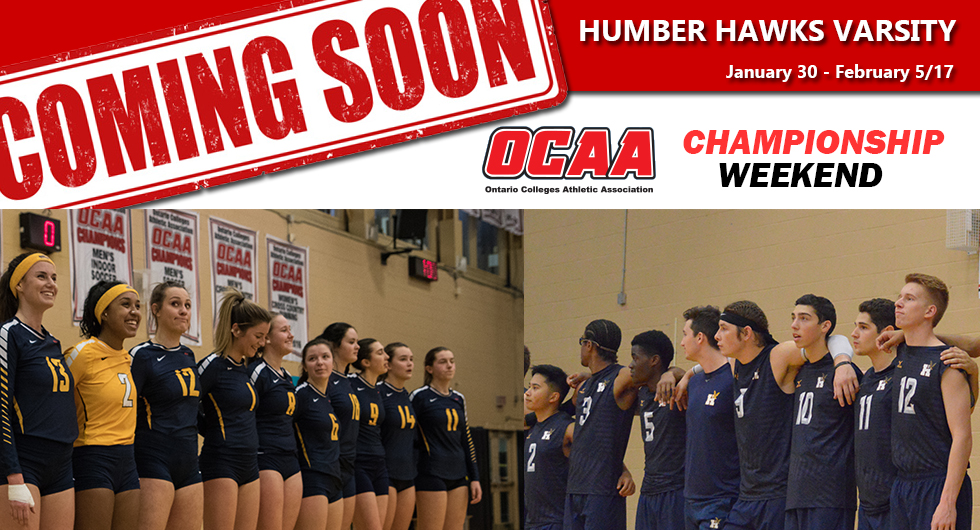 HUMBER HAWKS VARSITY &ndash; UPCOMING WEEK AT A GLANCE