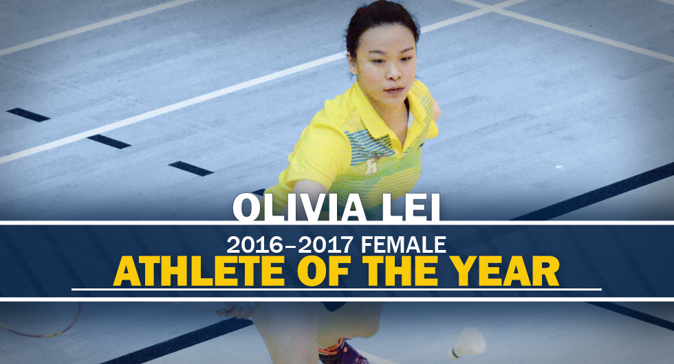 OLIVIA LEI - FEMALE ATHLETE OF THE YEAR