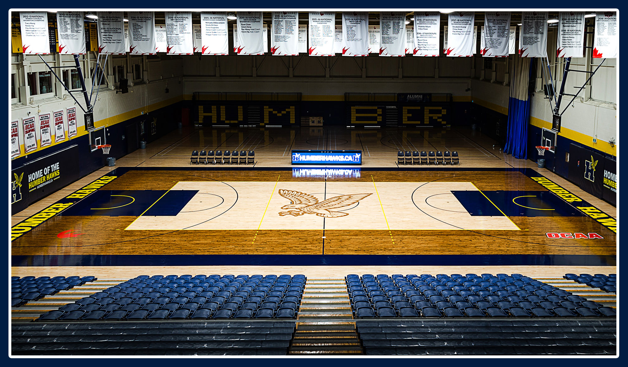 Humber gym floor