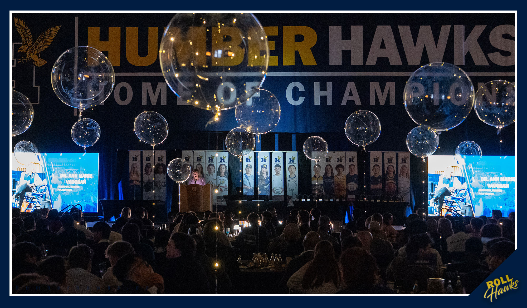 Overlooking the banquet