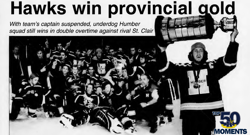 NICK GRAINGER'S 81 SAVES LIFTS HUMBER TO 2OT WIN