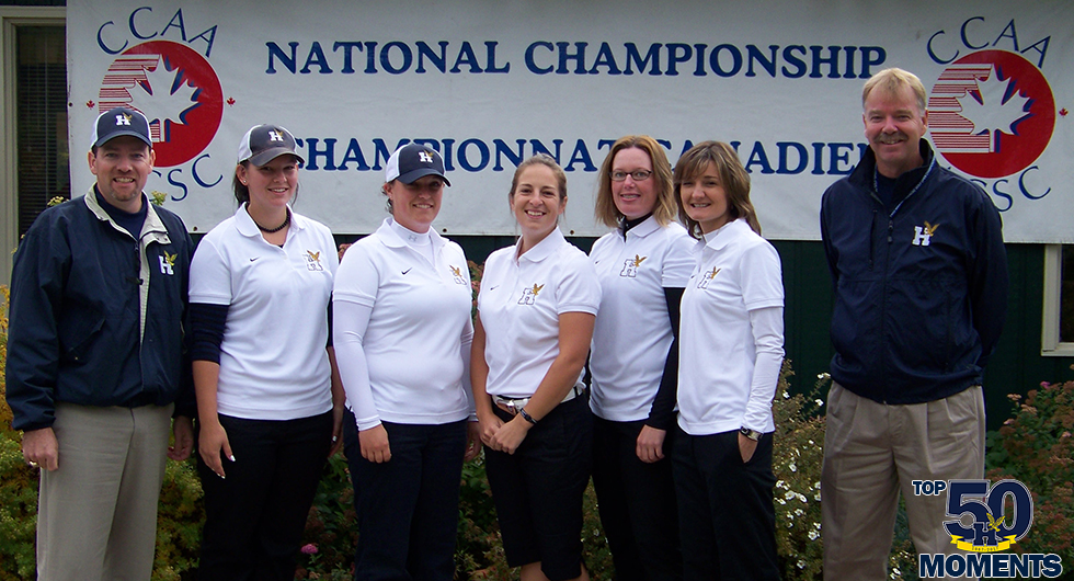 WOMEN'S GOLF SWEEPS PODIUM AT CCAA CHAMPIONSHIP