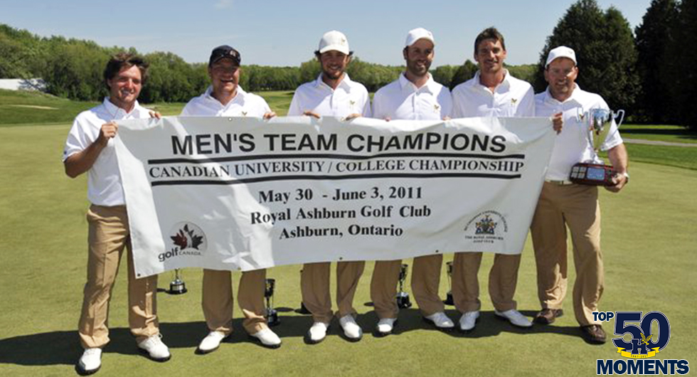 A RECORD SETTING SEASON FOR MEN'S GOLF