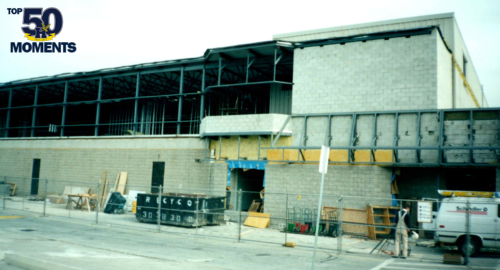 MAJOR RENOVATIONS AROUND ATHLETICS