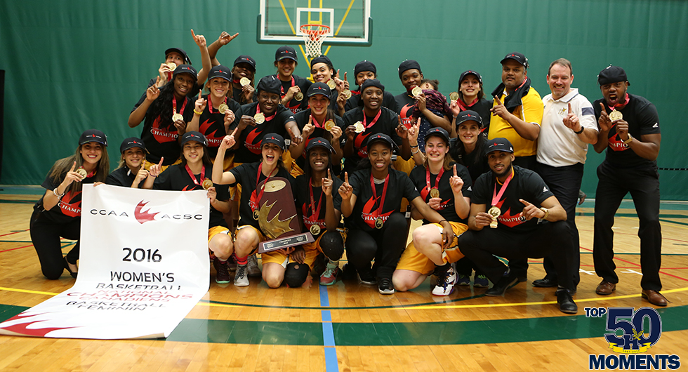 HAWKS MAKE HISTORY - 2016 CCAA NATIONAL CHAMPIONS