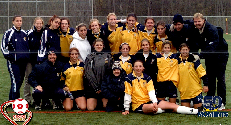 HUMBER'S FIRST WOMEN'S TEAM CCAA MEDAL