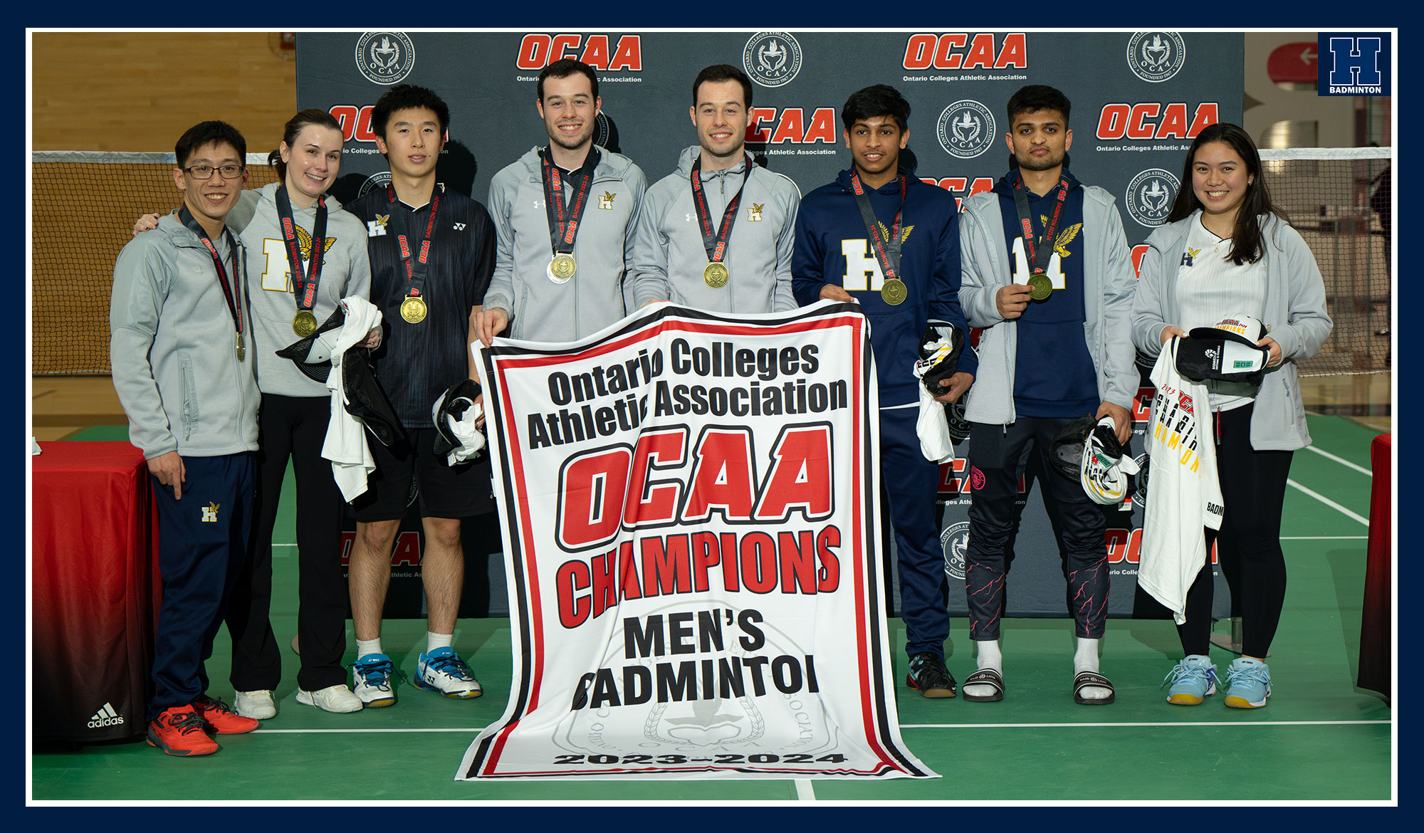 2024 OCAA Badminton Banner Photo