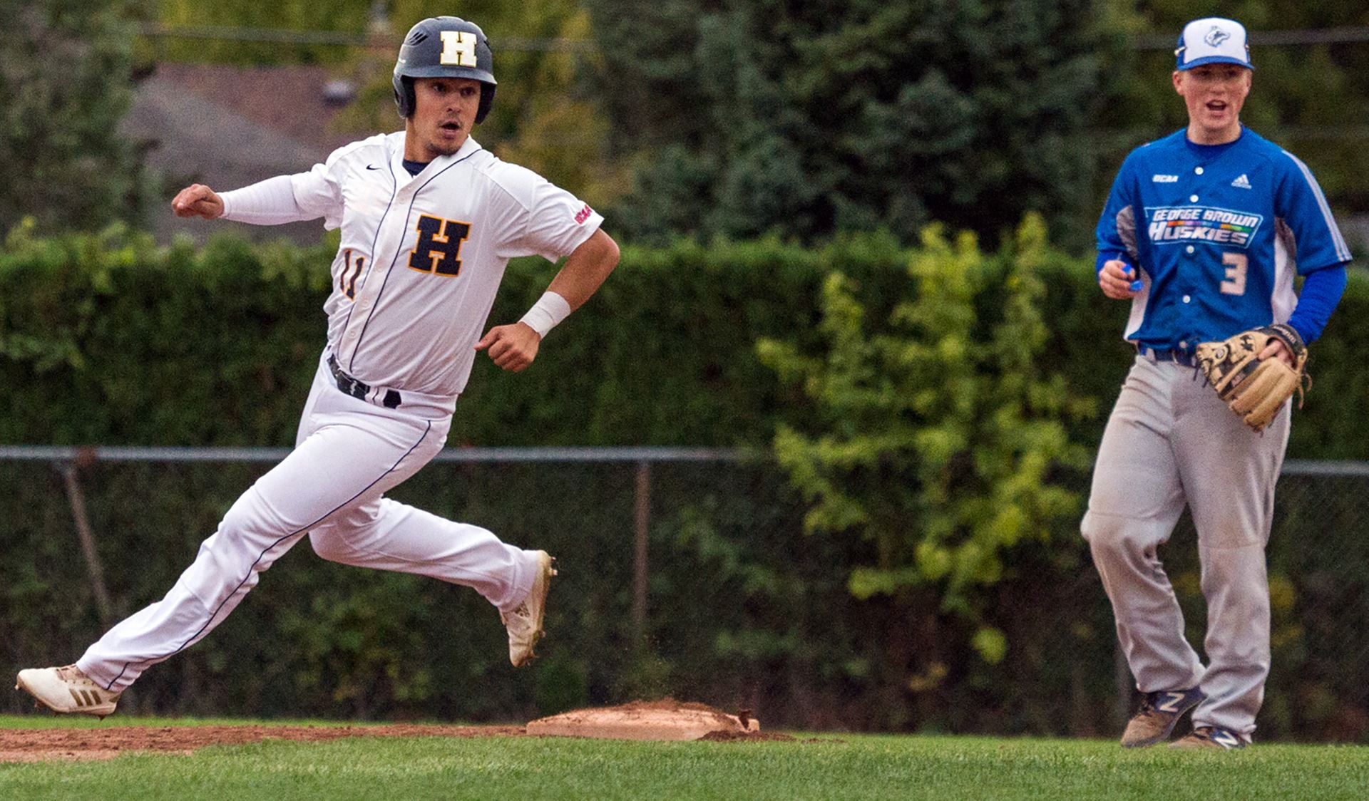 HAWKS CLINCH FIRST EVER REGULAR SEASON TITLE WITH SWEEP OF GEORGE BROWN