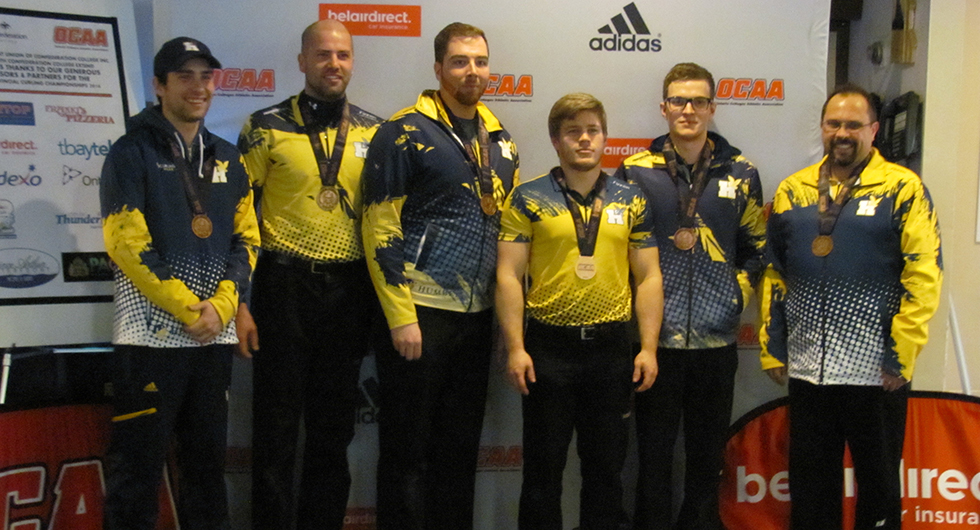 HAWKS MEN WIN 2016 OCAA BRONZE MEDAL