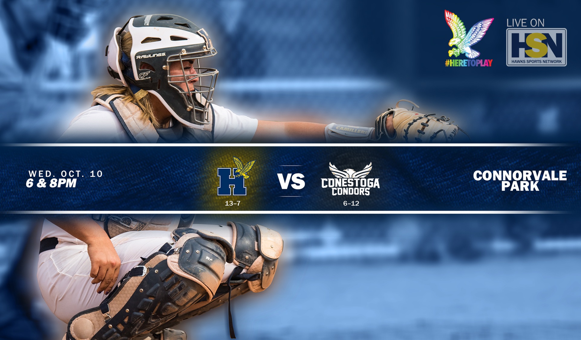 SOFTBALL TO HOST CONESTOGA ON #HereToPlay NIGHT
