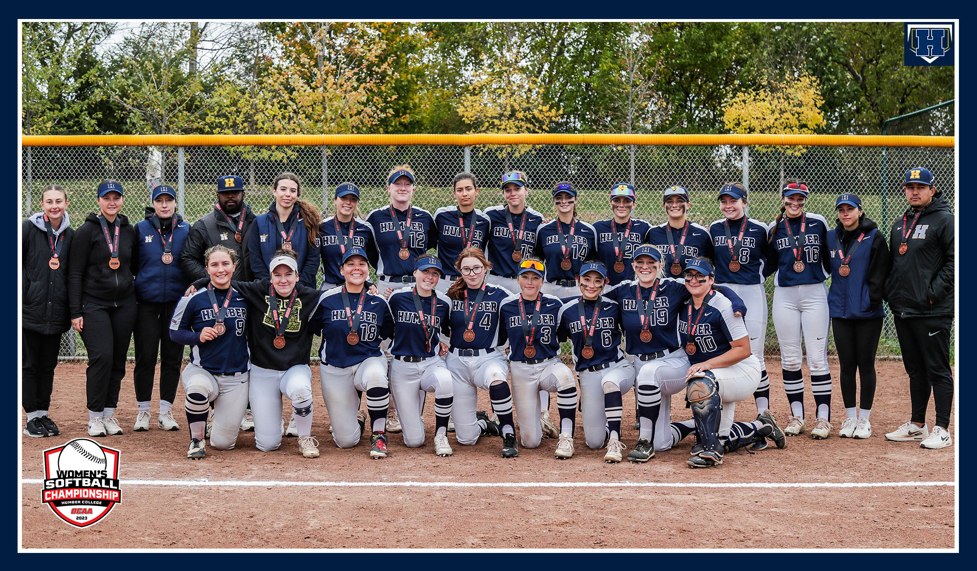 Softball finishes the 2023 season with OCAA bronze medal