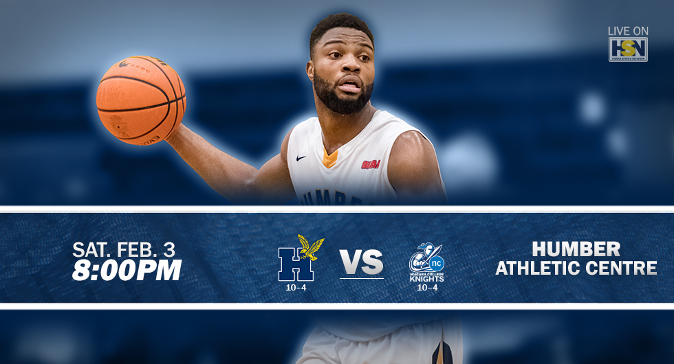 MEN'S BASKETBALL HOST NIAGARA SATURDAY NIGHT