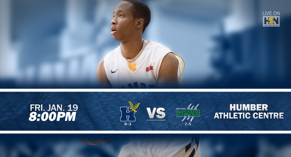 MEN'S BASKETBALL HOSTS LAMBTON FRIDAY