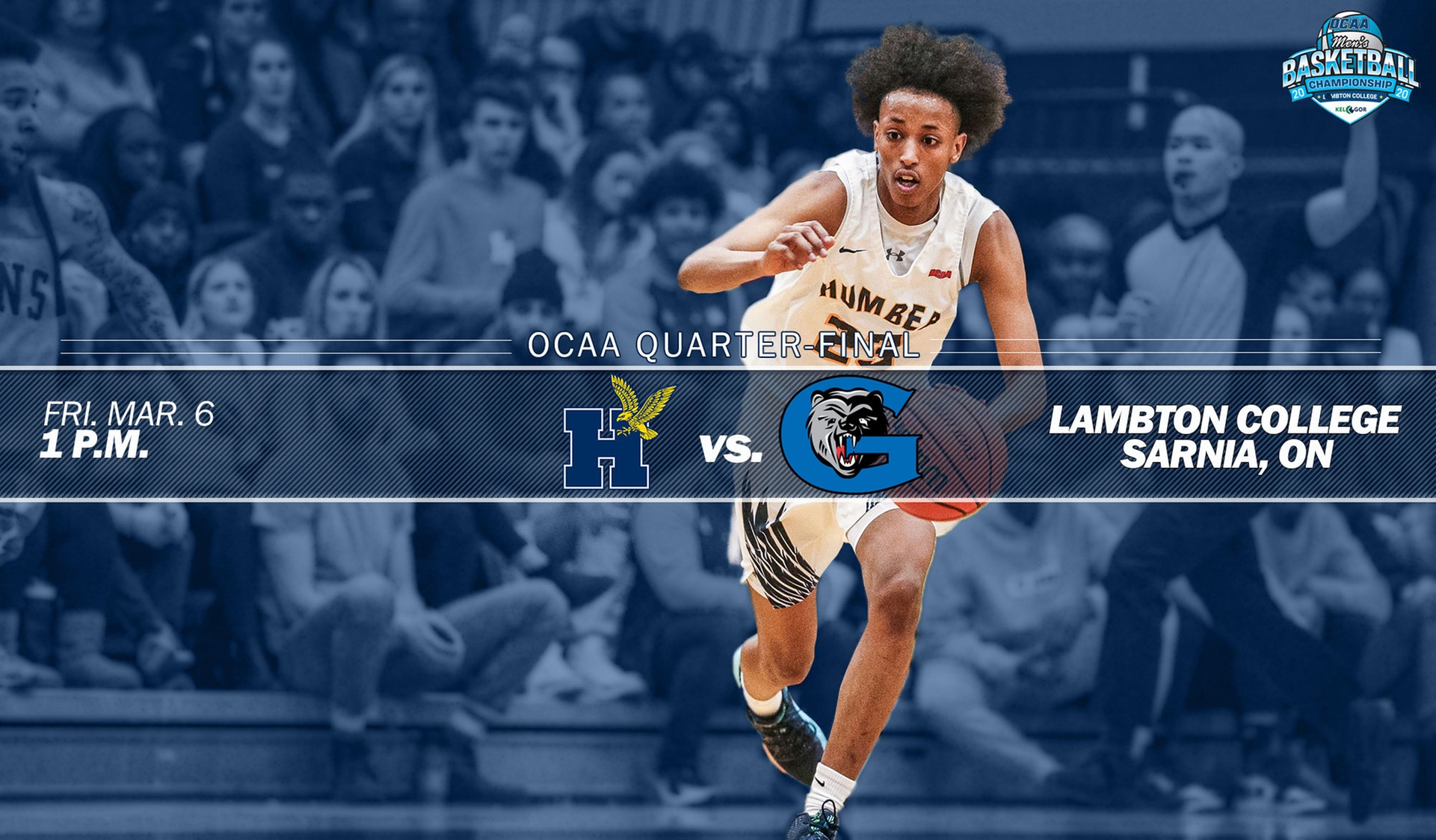 OCAA Championship Starts Friday for No. 10 Men's Basketball