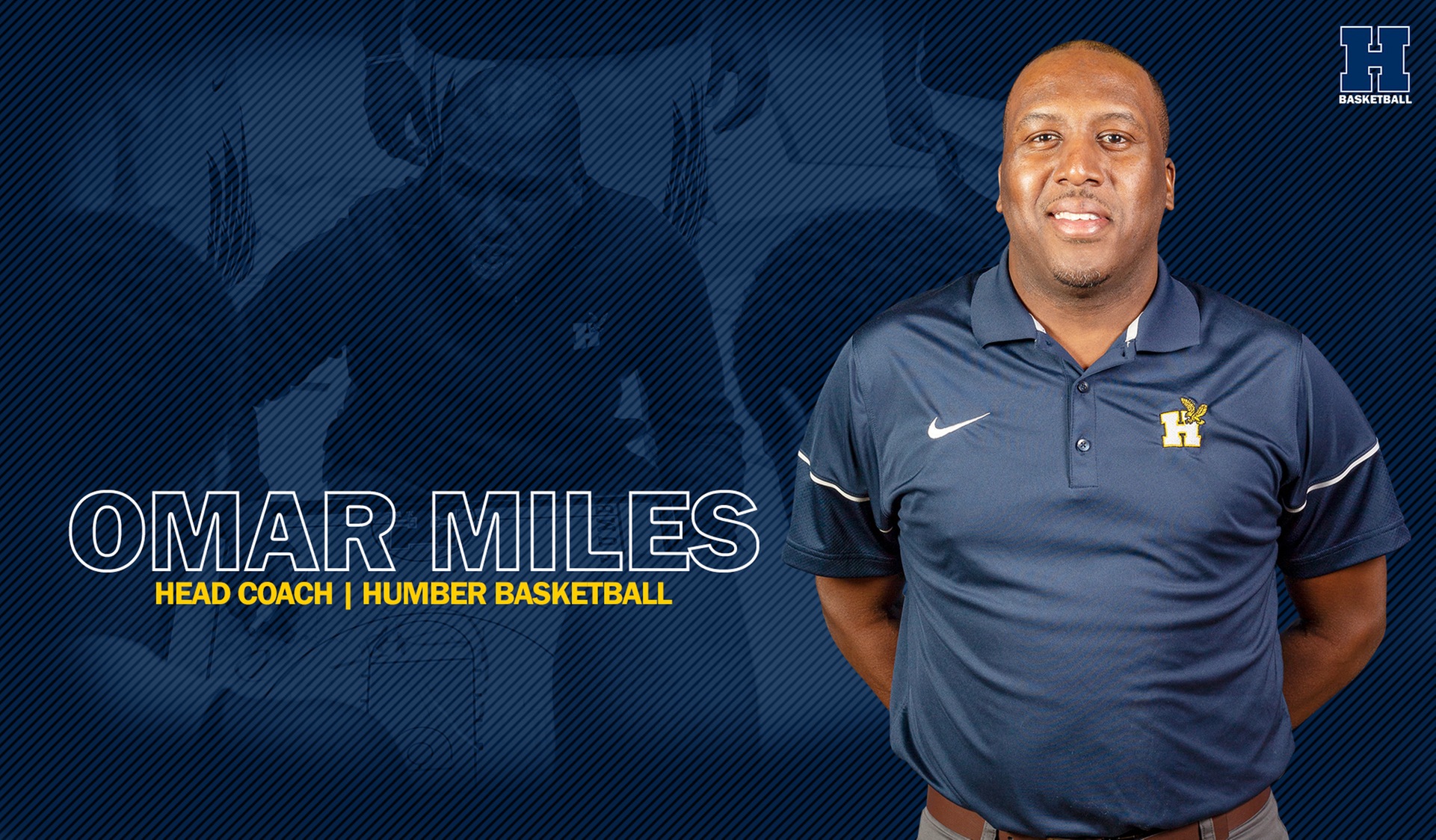 Omar Miles Named Head Coach of Humber's Men's Basketball Program