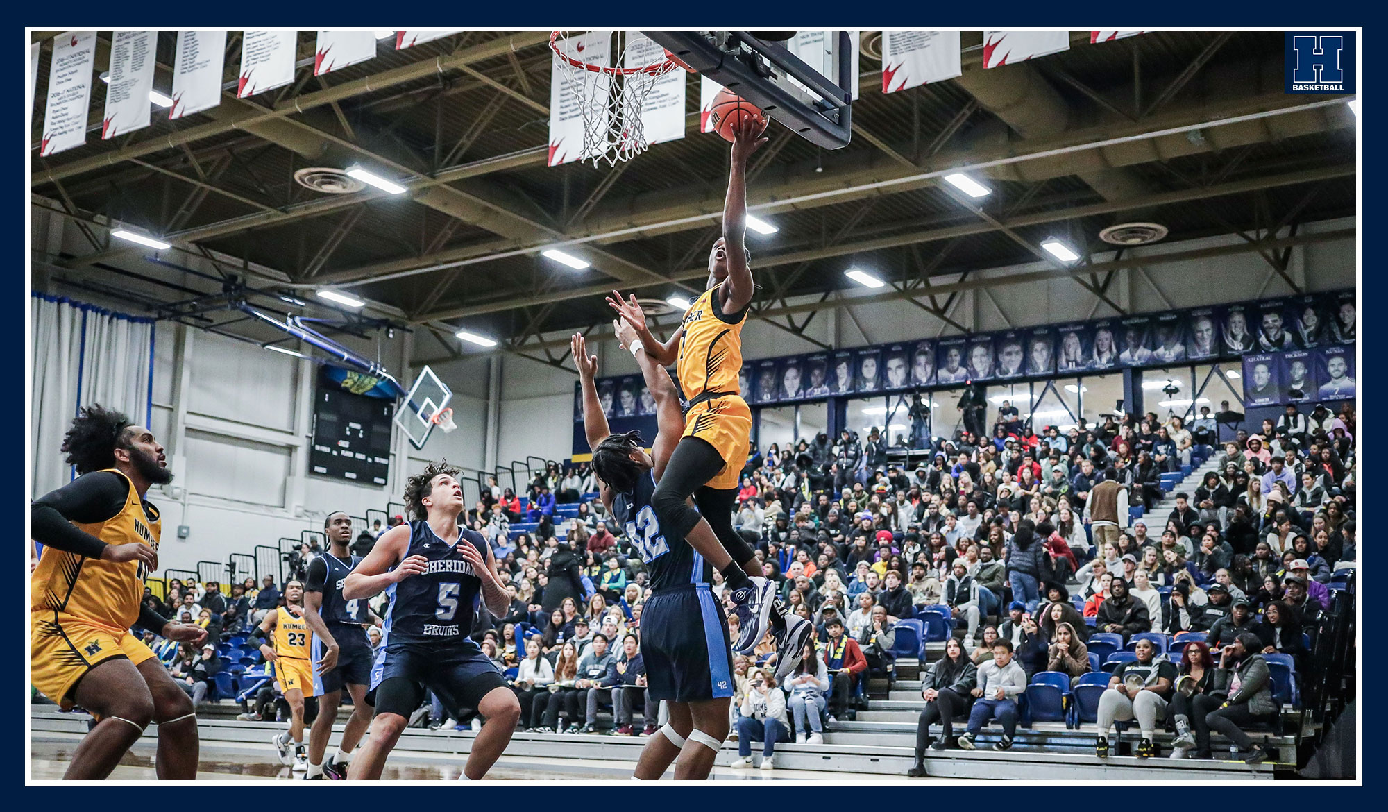 Men's Basketball downs Sheridan in the 110th edition of 'the Game'