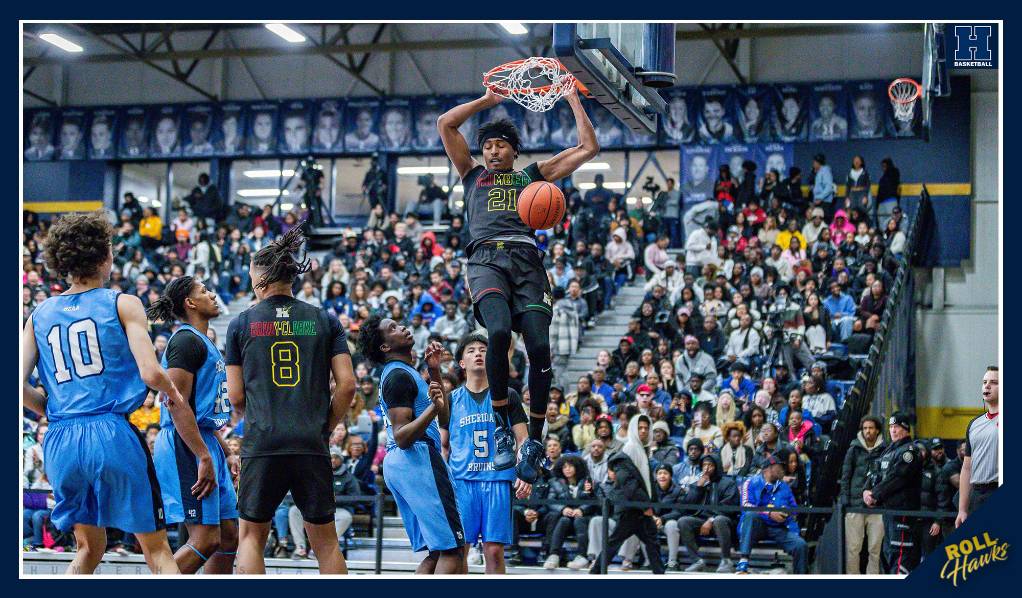 No. 1 Men's Basketball rolls Sheridan to finish season undefeated