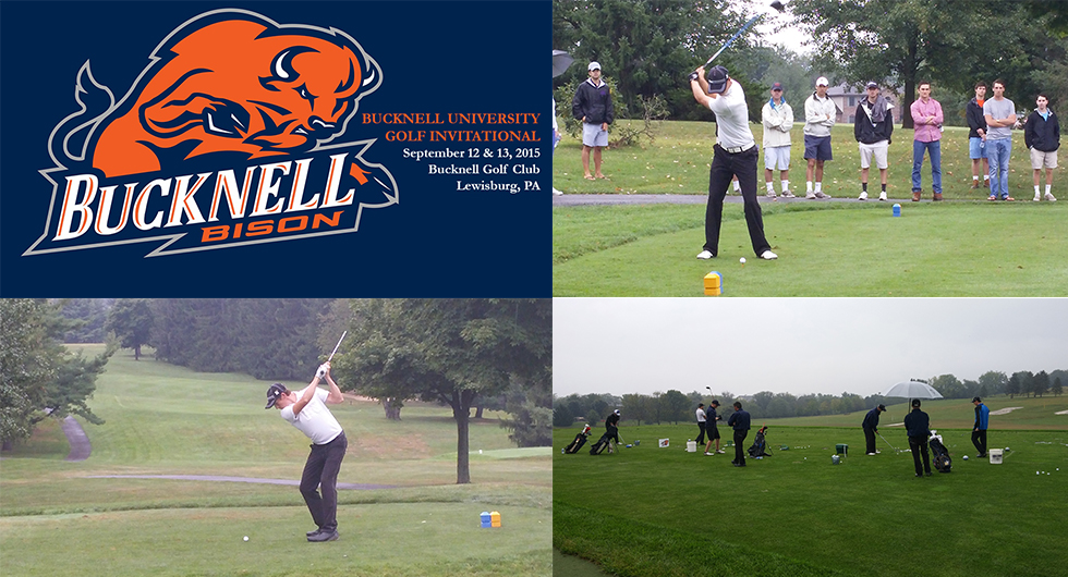 HAWKS MEN'S GOLF EARN FOURTH PLACE AT BUCKNELL INVITATIONAL