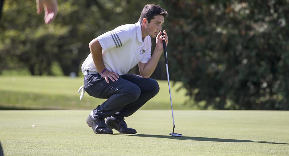 MEN'S GOLF MAKING LATE CHARGE UP THE LEADERBOARD