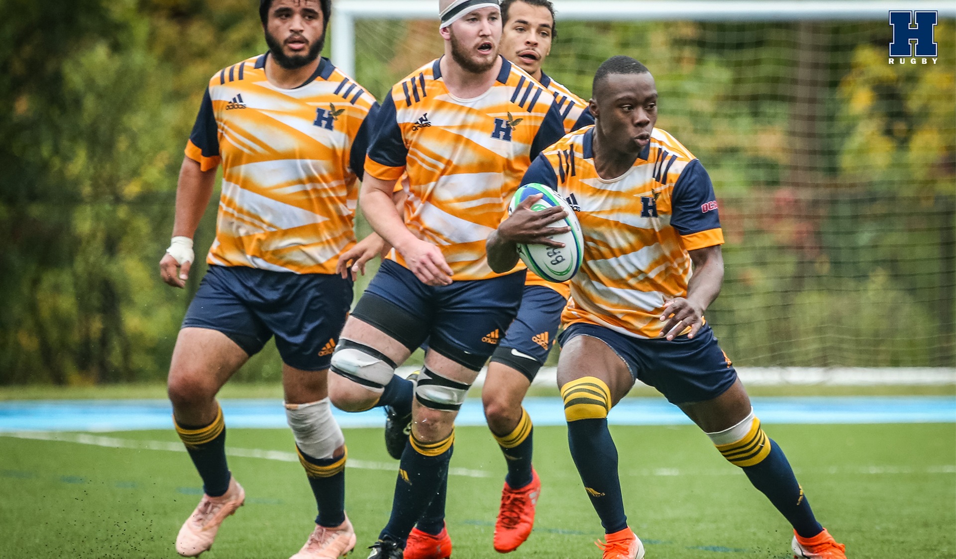 Men's Rugby Falls to Georgian in Semifinal Match, 22-19
