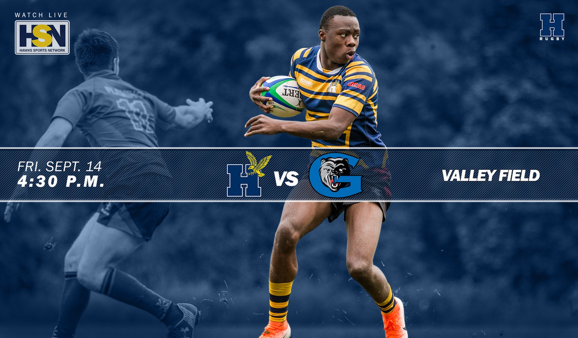 Men's Rugby Open Season Against Georgian at Home