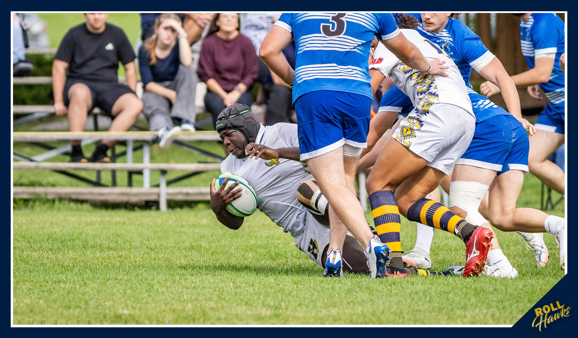 Men's rugby book a spot in OCAA final with win over Georgian