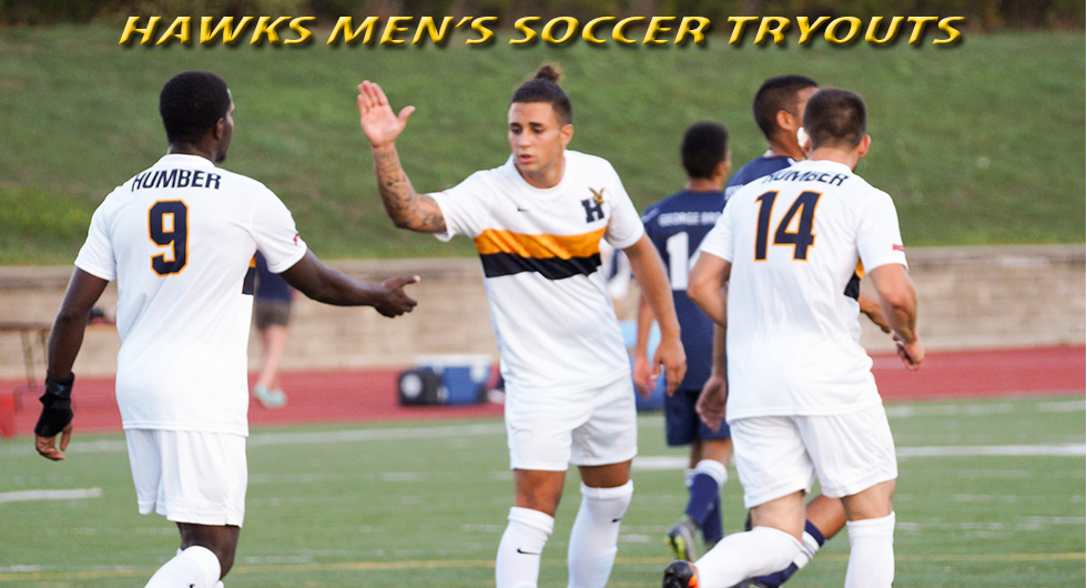 HAWKS MEN'S SOCCER TRY-OUT CAMP OPENS THURSDAY