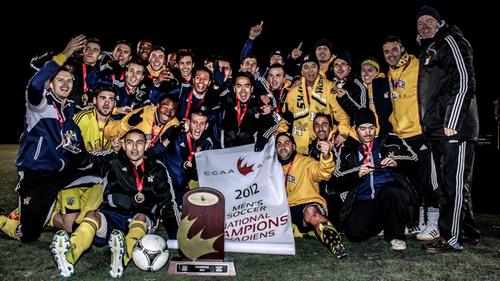 HUMBER WINS CCAA MEN'S SOCCER CHAMPIONSHIP