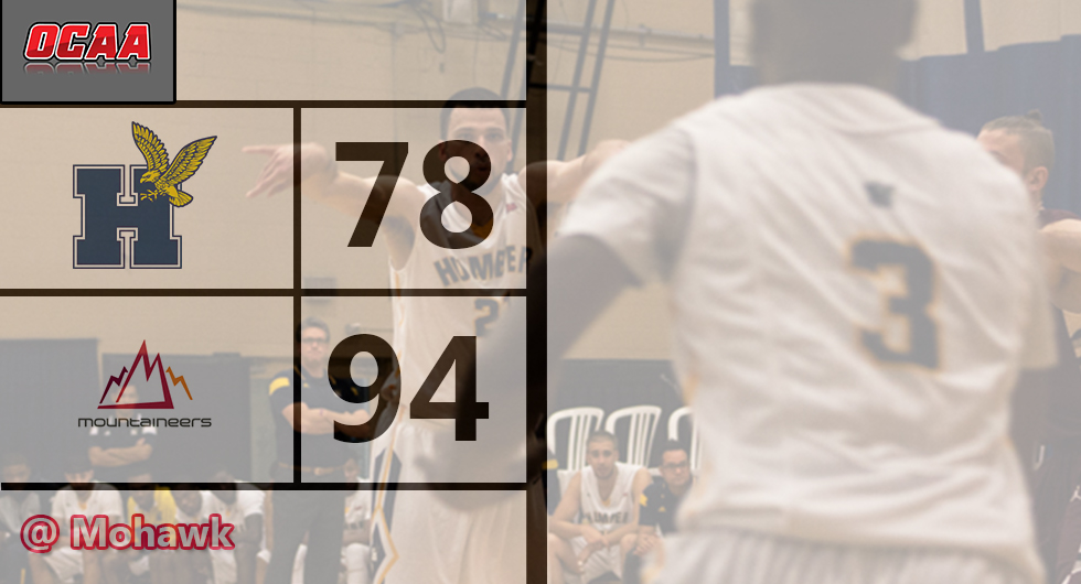 UNDERMANNED HAWKS UNABLE TO CONTEND ON ROAD 94-78 LOSS