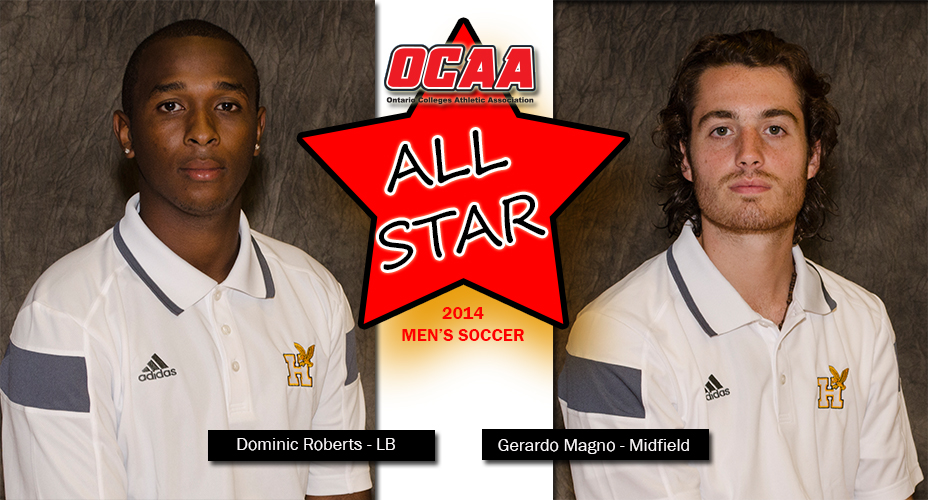MAGNO & ROBERTS NAMED AS OCAA MEN&rsquo;S SOCCER ALL-STARS
